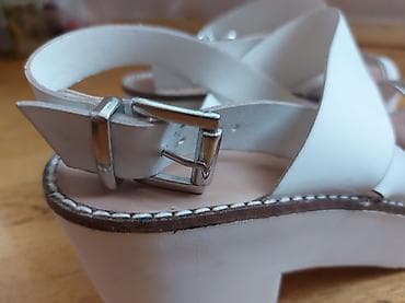 ayaqqab: Ölçü: 39, rəng - Bej, İşlənmiş — 6