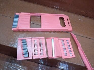 kələm doğrayan aparat: Mətbəx üçün çoxfunksiyalı tərəvəz doğrayıcı dəst sürtkəc və ya tyerka — 12