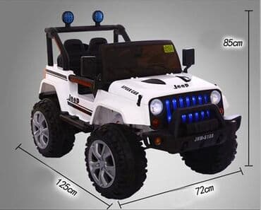 maşınlar uşaq üçün: 8 yaşa qədər uşaqlar Ucun Super Jeep KSJP🤩 Ölçüləri : 128x 75 x 80 sm — 5