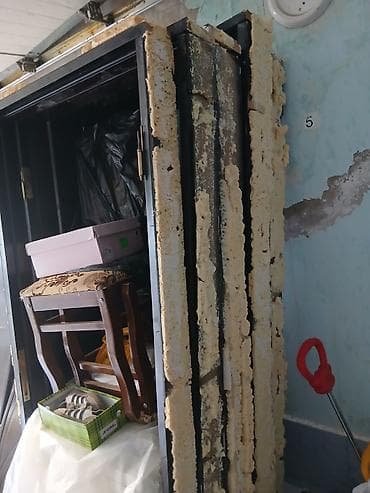 demir bocka: Metall giriş qapısı – dekorativ relyefli dizayn - Material: qalın — 7