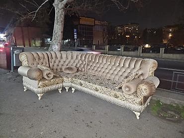 Divanlar: Künc divan, Yeni, Vеlur parça, Çatdırılma yoxdur — 2