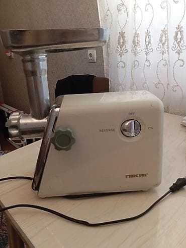 sud ceken: Nikai elektrik ətçəkən maşın - Brend: Nikai - Korpus: ağ rəngli — 5