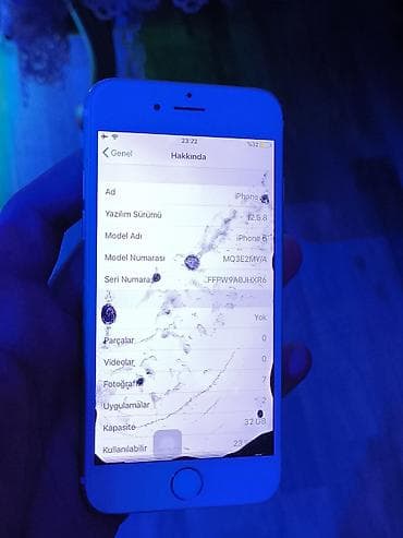 sony telefon: IPhone 6, 32 GB, Ağ, Barmaq izi — 8