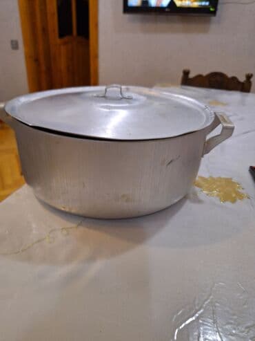 Qazan, rəng - Gümüşü, Alüminium