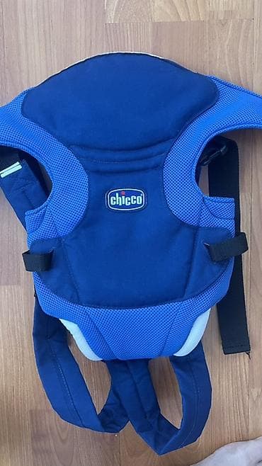 Детский мир: Chicco uşaq daşıyıcısı – mavi rəng. - Ön tərəfdən taxılan körpə — 2