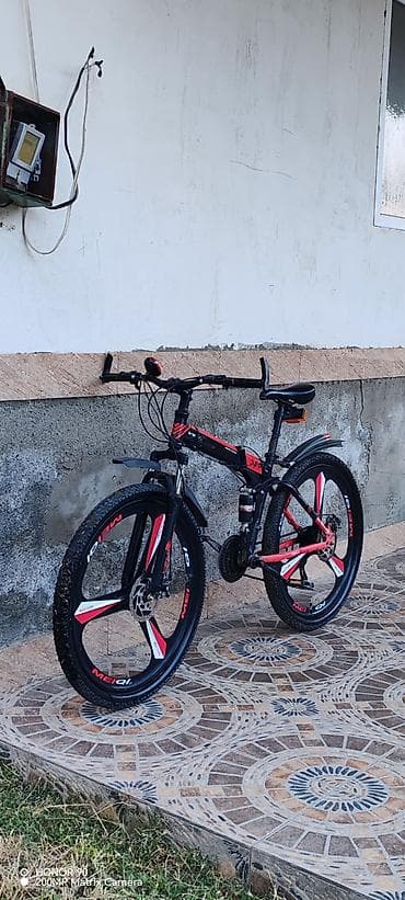 Qatlanan dağ velosipedi – 26” təkər, 3 bıçaqlı magneziya disk