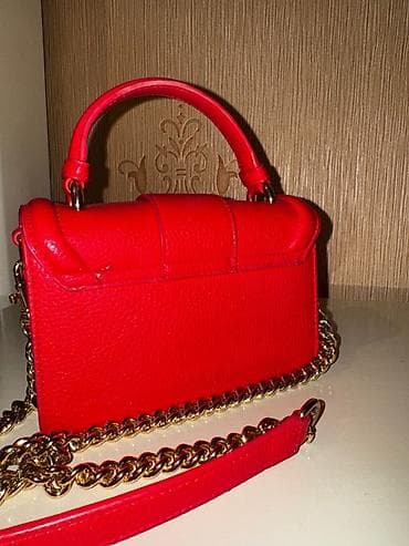 deri çanta: Əl çantası, Versace, İşlənmiş — 3