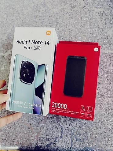 aiphone 6 plus: Redmi Note 14 Pro+, 256 GB, rəng - Mavi, Zəmanət, Düyməli, Sensor — 5