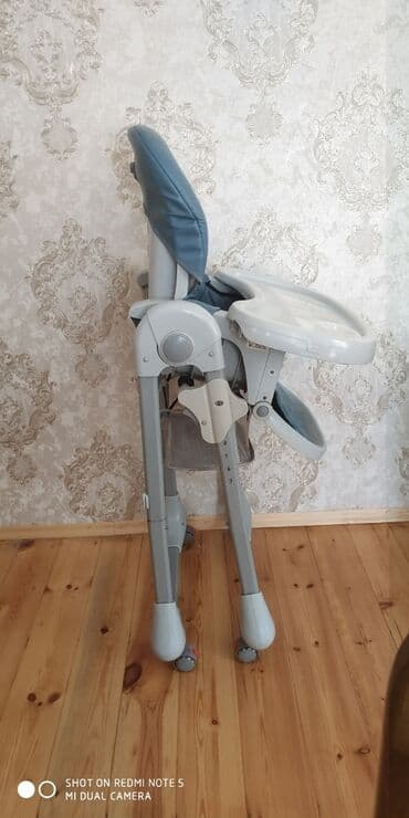 uşaq ucun yemek stolu: Uşaq yemək masası az istifadə olunub əla vəziyyətdədir padnusu çıxır — 9