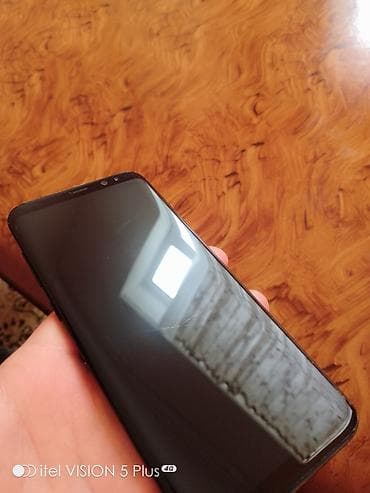 iphone qulaqlıq simli: Samsung Galaxy S8, 64 GB, rəng - Qara, Barmaq izi — 2