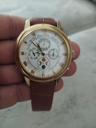 İşlənmiş, Qol saatı, Patek Phillipe, rəng - Sarı