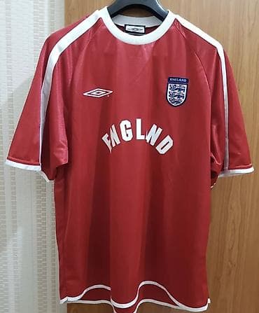 Futbolka, Umbro, L, rəng - Qırmızı