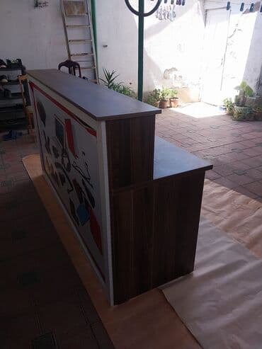 Mağaza üçün satış masası - Material: yüksək keyfiyyətli ağac — 4