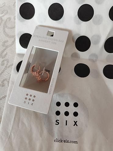 qadınlar üçün daşlı sırğalar: Sırğa, Gümüş, 3 g, Pulsuz çatdırılma — 2