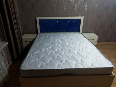 Çarpayılar: Yeni, İkinəfərlik çarpayı, Bazalı, Matras ilə, Siyirməsiz, Azərbaycan — 1