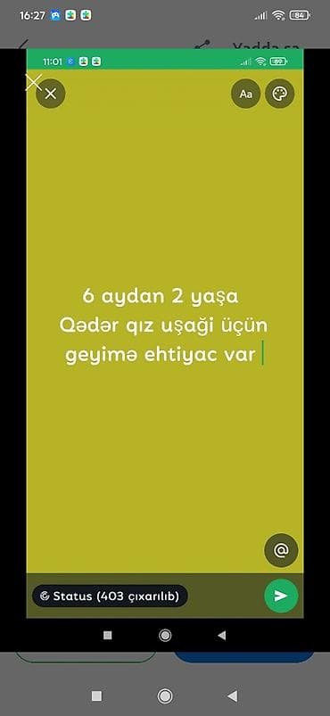 saxta baba satisi: Aydan 2 yaşa qədər qız uşaği üçün geyimə ehtiyac var — 1