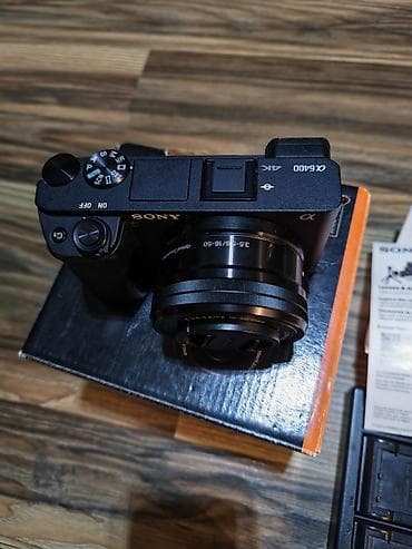 i̇sm: Sony Alpha a6400 mirrorless fotoaparat (ILCE-6400) – E-mount sistem — 7