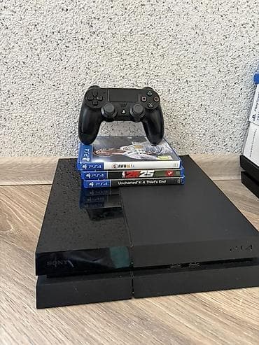 Nintendo Switch: Ps4 slim 500gb12.52 sıstem versıya 1orgınal dualshock sadece l2 si — 4