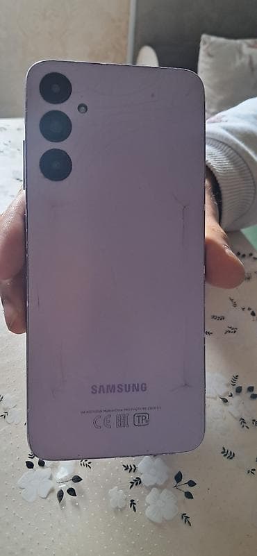 samsung 9192: Samsung Galaxy A05s, цвет - Фиолетовый, Битый — 2