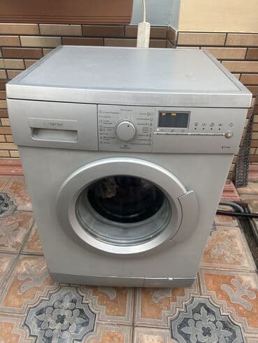 paltaryuyan siemens: Paltaryuyan maşın Siemens, 7 kq, İşlənmiş, Avtomat, Qurutma var, Kredit yoxdur — 1