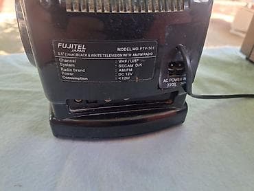 televizor arxaligi: FUJITEL FTV-501 mini televizor-radio - Ekran: 5.5" (14 sm) qara-ağ - — 1