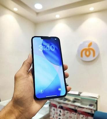 aple 13: IPhone 13 Pro, 128 GB, Sierra Blue, Zəmanət, Simsiz şarj, Face ID — 5