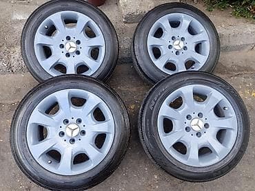 teker 16 type 1: Mercedes-Benz üçün 4 ədəd yüngül lehimli disk və şin komplekti - — 3