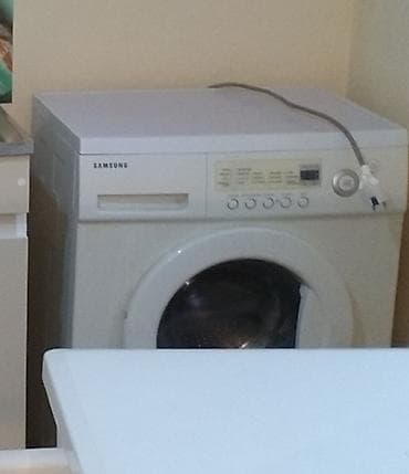 acar temiri xirdalan: Samsung ön yükləməli paltaryuyan maşın - Tutum: 5.2 kq (paneldə qeyd — 1