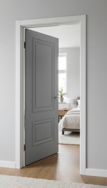 otag qapilari: Yataq otağı üçün Yeni Otaq qapısı 90x205 sm Naliçnik ilə, Ödənişli quraşdırma, Pulsuz çatdırılma — 1