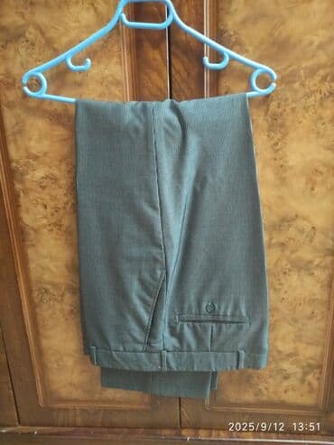 Baş geyimləri: Kişi kostyumu – M. Mezzo brendi - Rəng: boz (xırda zolaqlı tekstura) — 2