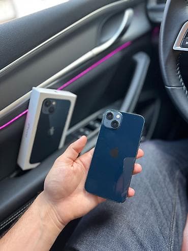 processor core i7: IPhone 13, 128 GB, Blue Titanium, Face ID — 1