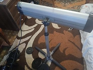 Su qızdırıcı kranlar: Elektrik infraqızıl qızdırıcı – şaquli dayaq üstündə Xüsusiyyətlər: - — 1