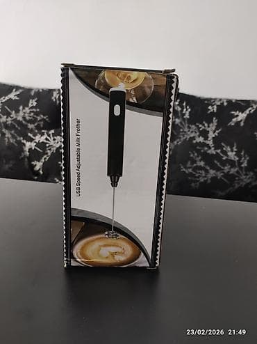 TV və video: USB ilə yüklənən sürəti tənzimlənən süd, kofe köpürdücü Məhsulun — 1