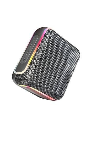 smart android box: Portativ Bluetooth dinamik - Kompakt kvadrat-kub forması, toxumalı — 1