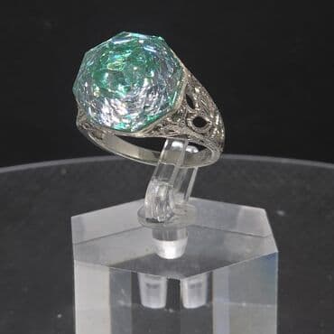 firuzə qaşlı uzuklər: Кольцо, Серебро — 4