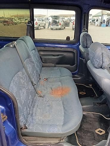 ford transit yuk: Renault Kangoo miniven - Kuzov: mavi rəng, sürgülü yan qapı - Salonda — 6