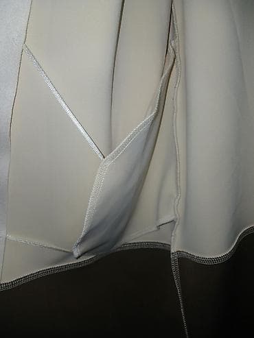 Верхняя одежда: Пальто, Zara, M, цвет - Бежевый — 3
