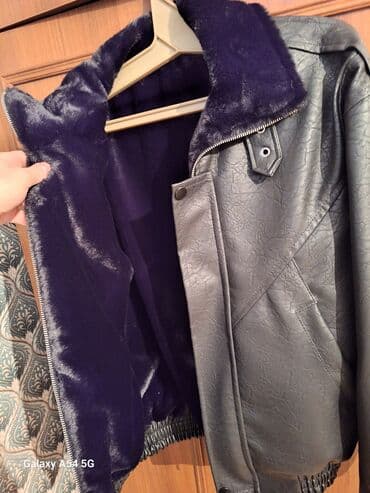 the nort face kurtka: Kurtka, Dəri, Qış, M — 4