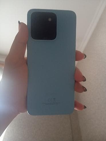 Məhsul: Smartfon - Korpus rəngi: açıq mavi - Arxa panel: mat səth