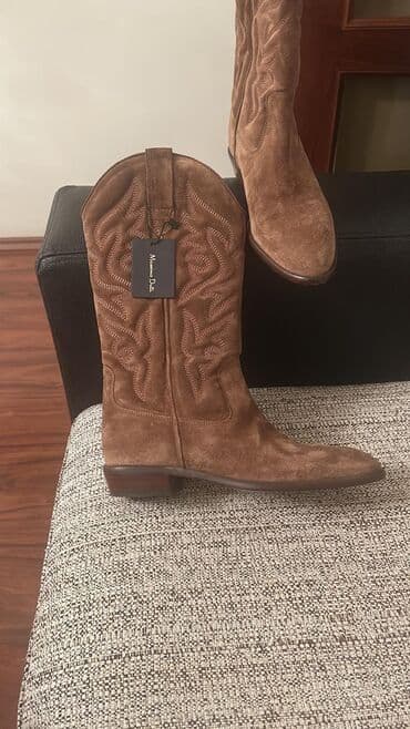 Qısaboğaz, Massimo Dutti, Ölçü: 39, rəng - Qəhvəyi, Yeni