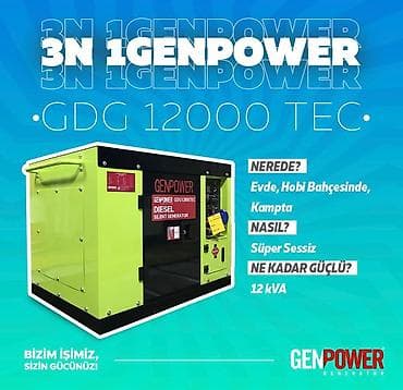 Azerbaycanda "GenPower" generatorlarin resmi distrubutoru GenPowerin at lalafo.az Azerbaycanda "GenPower" generatorlarin resmi distrubutoru GenPowerin