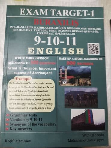 informatika dim qayda kitabi pdf: İngilis dili Testlər 11-ci sinif, 1-ci hissə, 2023 il — 1