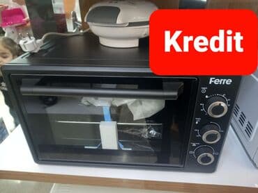 stol üstü qaz: Duxovka Elektrik, rəng - Qara, Ayrıca dayanan — 1