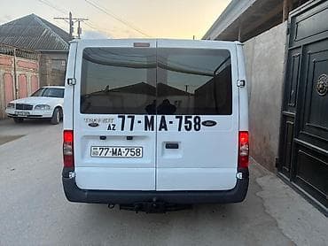 arxa patpres: Ford Transit yük furgonu - Kuzov: qapalı yük furqonu, ağ rəng - — 7