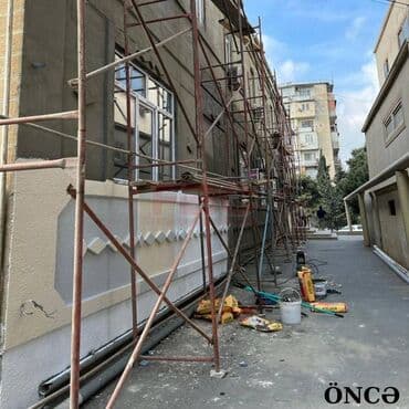 təmir işləri: " Fasad Boya Construction " Evlərinizin Fasadı, Hündür Mərtəbəli — 26
