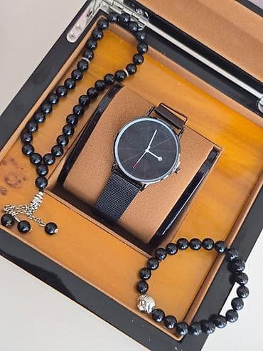 bakida saat: Yeni, İdman Saat dəsti, rəng - Qara — 4