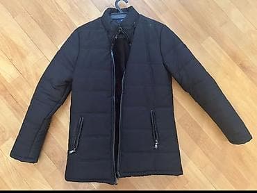 Toy paltarları və aksesuarları: - Məhsul: Kişi gödəkçə - Brend: Zara Man - Rəng: Tünd nefti/mavi — 3