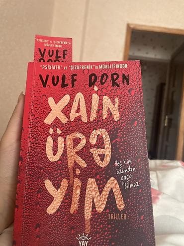 Məhsul: Kitab – “Xain Ürəyim” (Vulf Dorn) Nəşriyyat: YAY Janr: Triller