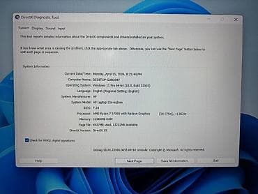 fujitsu laptop computers: Yeni HP 15.6 ", AMD Ryzen 7, 512 GB, Ödənişli çatdırılma, Pulsuz çatdırılma, Ünvandan götürmə — 10