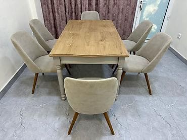 kompyuter stulu: İdeal veziyyetde. Masa desti. 450azn. 6 stulla. Turk istehsalı — 3